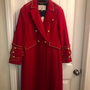 Banana Republic Gorgeous Red❤️Trench Coat